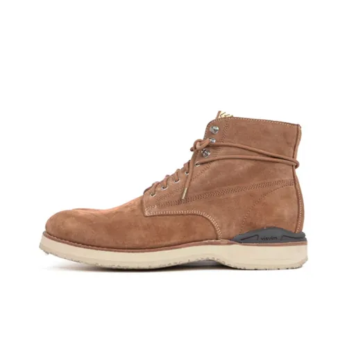 Visvim Virgil Botинки Folk Ботильоны Мужские Коричневые