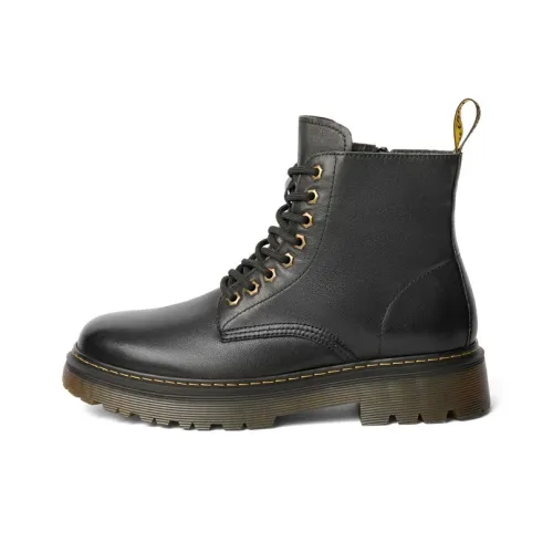 BELLE Short Martin Boot 4CM Men's Black