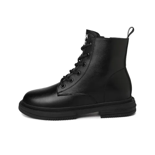 Guci Tianlun 12cm Martin Boot Женские Черный