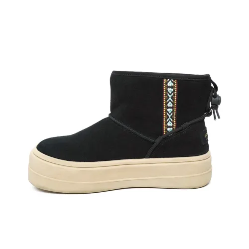 Joy&Mario Сноубутсы Черные Женские