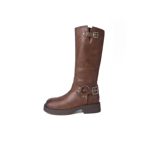 WESTLINK Колено Высокие сапоги 4CM Женские