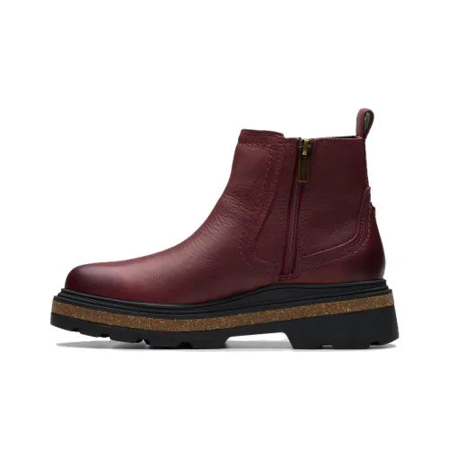 Clarks Ботильоны Красные Женские