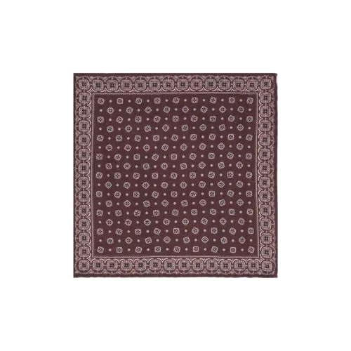 Eleventy FIRSTCLASS Made IN Italy Хлопковый шелк Шарфы Мужской Бордовый Многоцветный