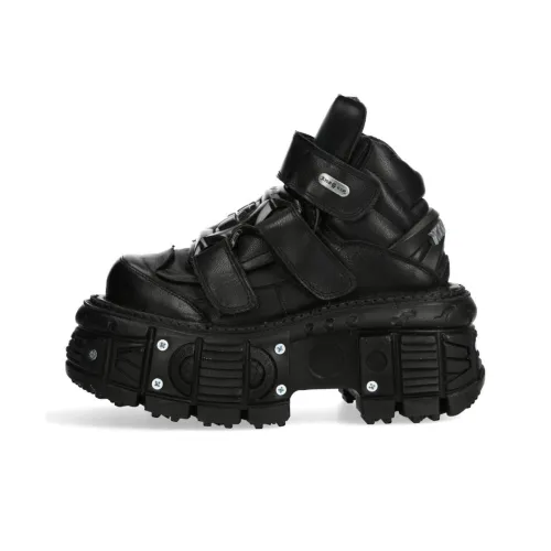 NEW ROCK Ботильоны 6 см Унисекс Черный