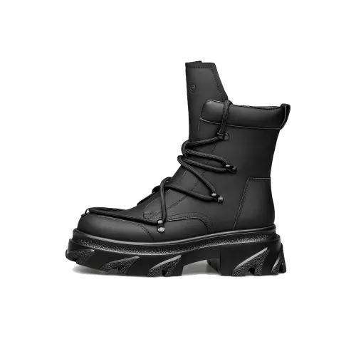 ZRO Короткий Мартин Boot 6 см Женские Черный