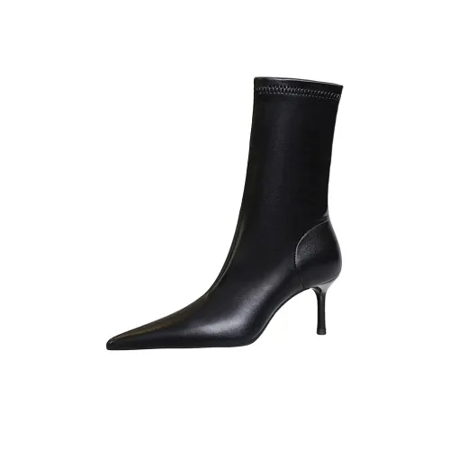 BIGTREE Женские ботильоны черные