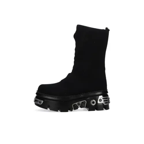 NEW ROCK Ботильоны Мужские Черные