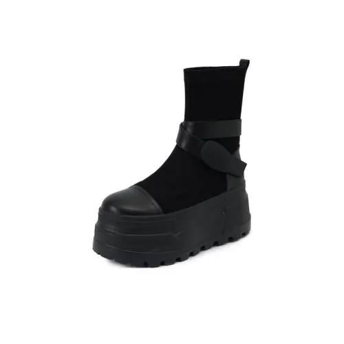 QUICHESHOES Ботильоны Черные Женские