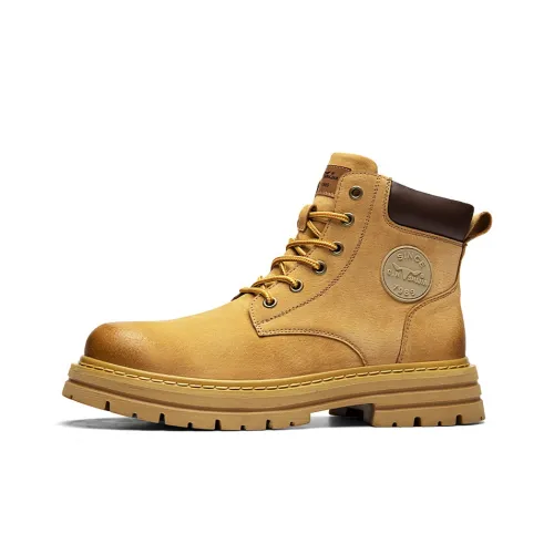 G.N.SHIJIA Колено Высокая Мартин Ботинок Мужской