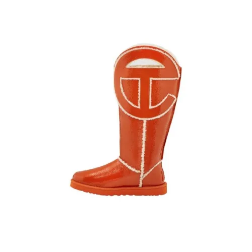 UGG Колено Высокие сапоги Апельсин Унисекс