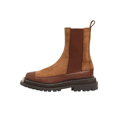 Sandro Короткий Челси Женские Верблюжий Коричневый