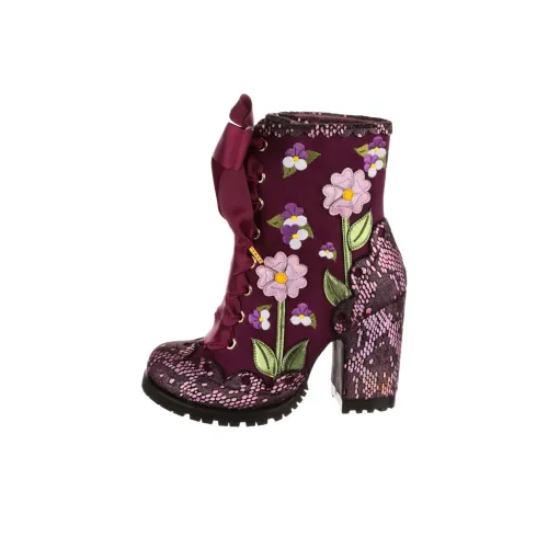 IRREGULAR CHOICE Ботильоны Фиолетовые Женские