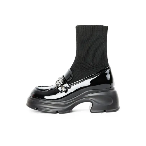 PT'SON Ботильоны Женские Черные