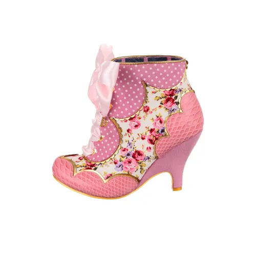 IRREGULAR CHOICE Ботильоны 9,2 см Женские Розовые