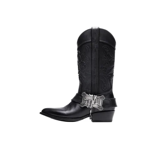 Naked Wolfe OUTLAW Ботильоны Мужские Черные