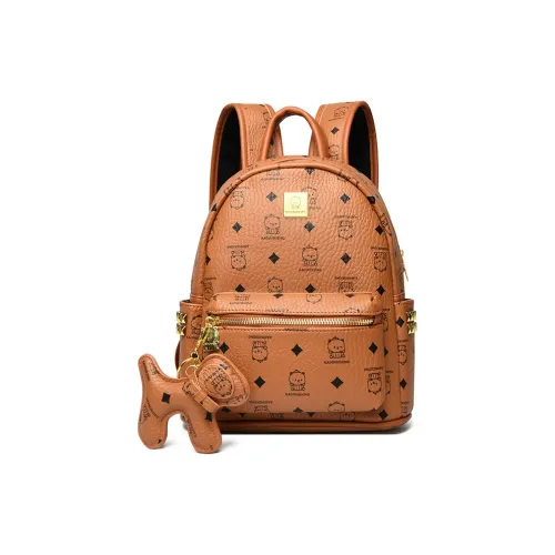 BAODIDAISHU ПУ (полиуретан) Рюкзак Стандартный Женский Экрю Черный Коричневый Белый