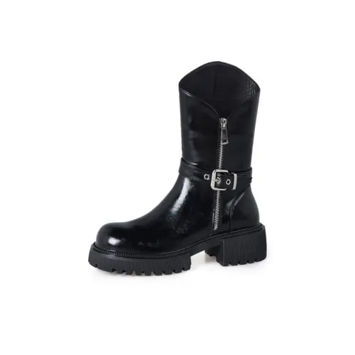 QUICHESHOES Ботильоны Черные Женские