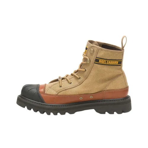 NIGEL CABOURN x CAT Обувь Ботильоны Унисекс Коричневый