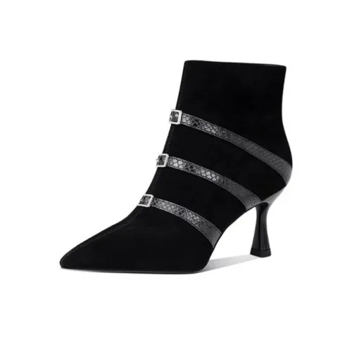 JESSICA SOPHIA Тонкие ботинки-ботильоны 6,5 см женские