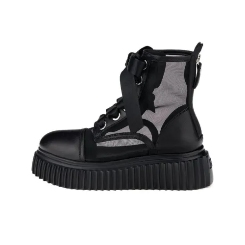 AGL Ботильоны Черные Женские