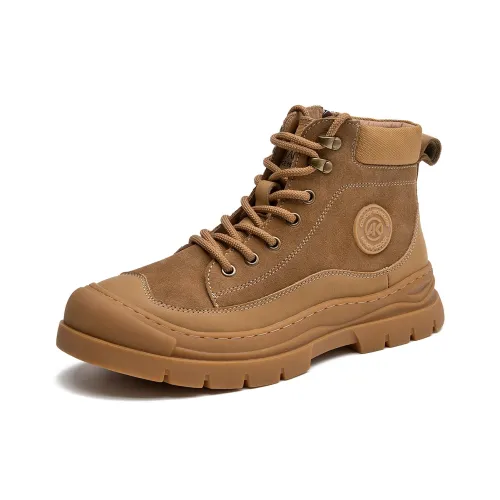 AOKANG Желтые ботинки Crew Martin Boot 3,6 см Мужские