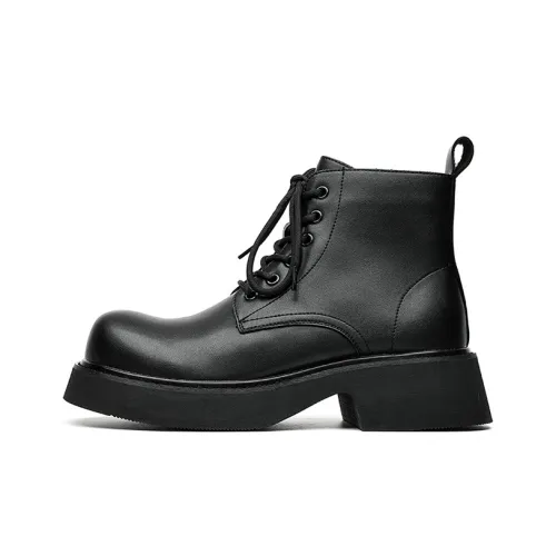 YEDANI Короткий MID Martin Boot Мужской Черный