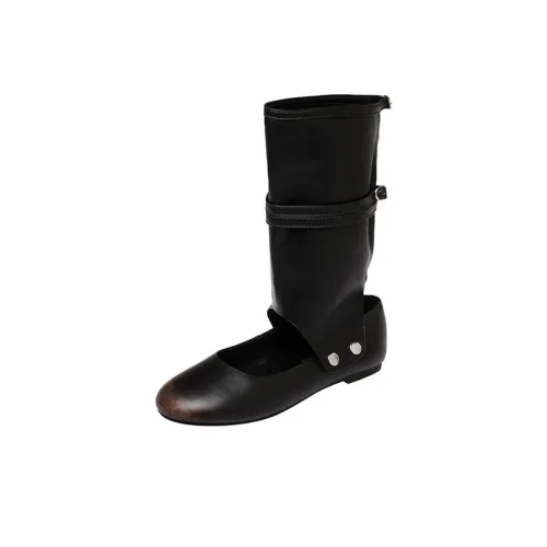 QUICHESHOES Женские высокие сапоги до колена