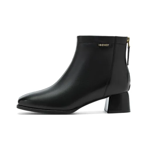 NINE WEST Ботильоны Черные с флисовой подкладкой Женские