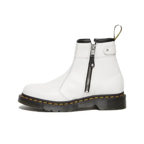 Dr.Martens Короткий Мартин Ботинок Женские Белые