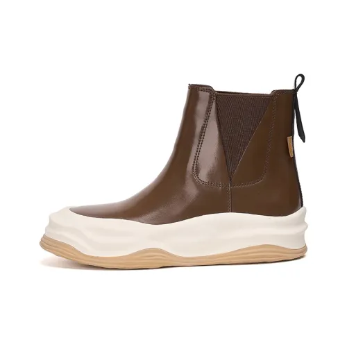 Joy Mario Короткий Челси 3,5 см Женский Коричневый