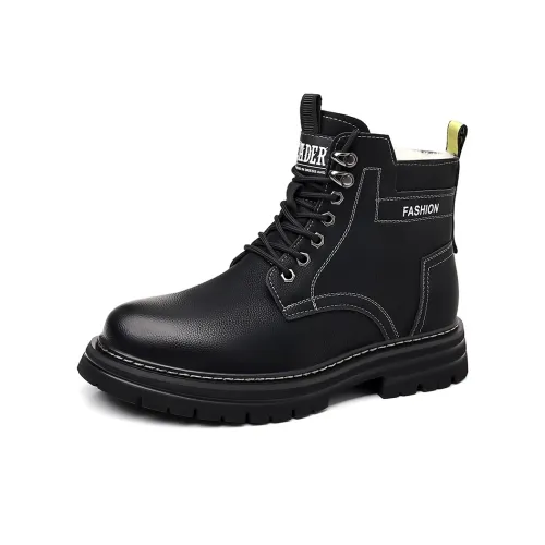 Captain Illy Martin Boot Мужской Черный