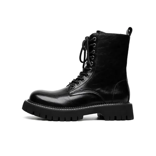 GZZ Колено Высокая Ботинка Martin Мужская