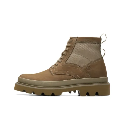 Clarks ботинки Martin Olive Green 261734247 Мужские