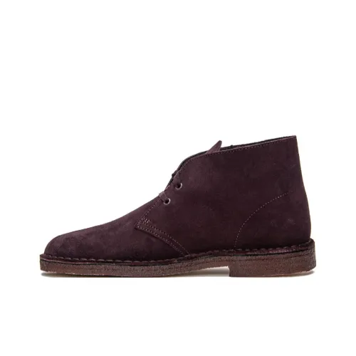 Clarks ботильоны, бордовый цвет, мужской