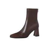 Коричневый с флисовой подкладкой