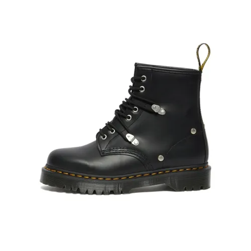 Dr.Martens 1460 Короткий MID Голень Мартин Ботинок Унисекс Черный