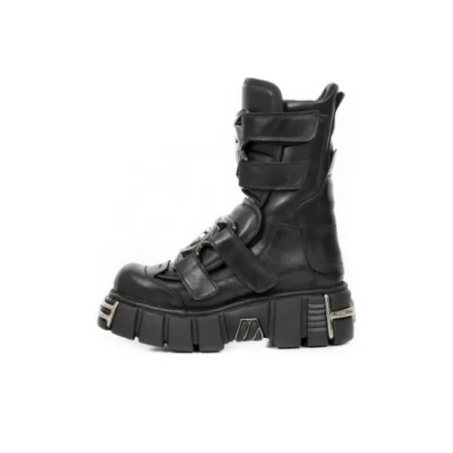 NEW ROCK Ботильоны 7 см Унисекс Черный