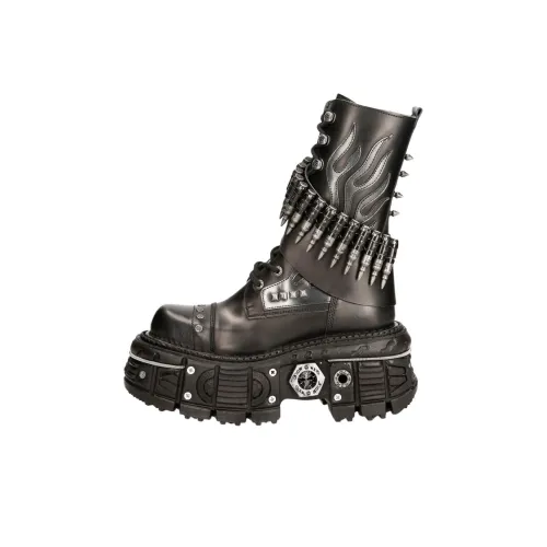 NEW ROCK Crew Martin Boot 9 см Унисекс Черный