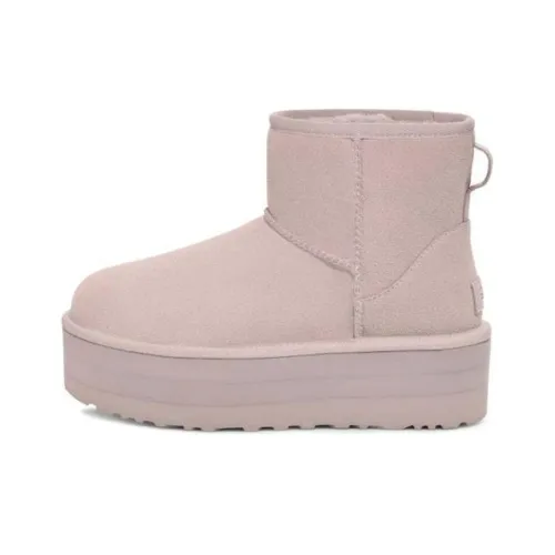 UGG CLASSIC MINI Термический Устойчивый к истиранию Короткий Снегобут Женские Розовый