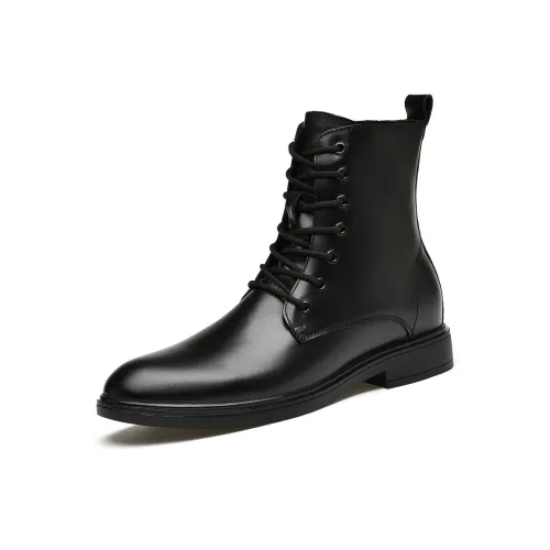 Bull Thunder Short Martin Boot Мужской Черный