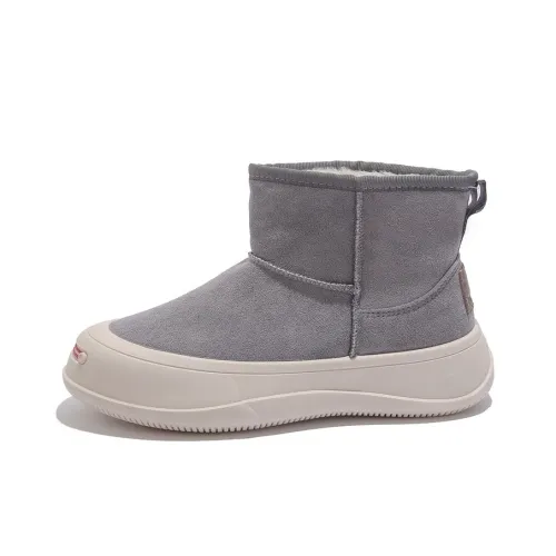 SLnU★3 Термический Увеличивающий Высоту Противоскользящий Короткий Снегокат Мужской Серый