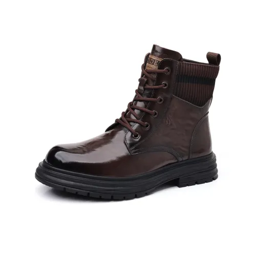 MODENGPAN Crew Martin Boot 3,5cm Мужской Коричневый Черный