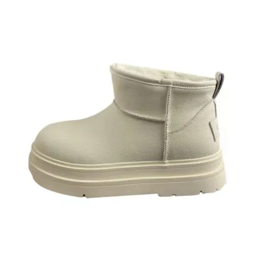 Take the Qin Термический Водонепроницаемый Увеличивающий Высоту Покрытие Короткие Снежные Ботинки Женские