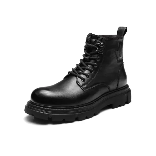 Strongman 3515 Martin Boot Мужской Черный Коричневый
