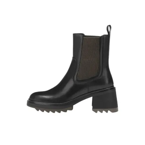 73Hours Math Genius Короткий Челси 7 см Женские Черный