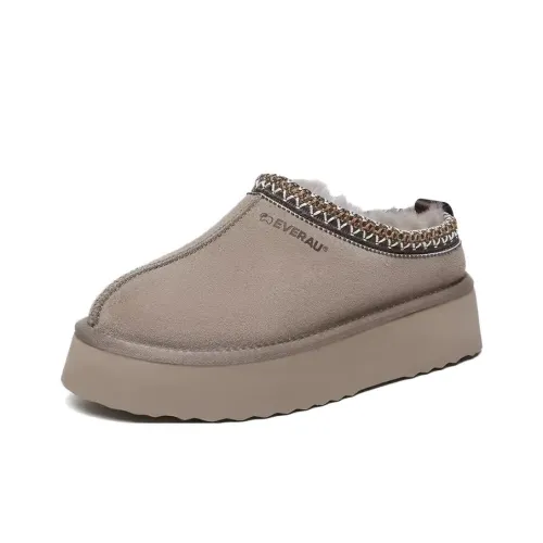 EVERAU Ankle Длина Сноубутсы Женские Коричневый