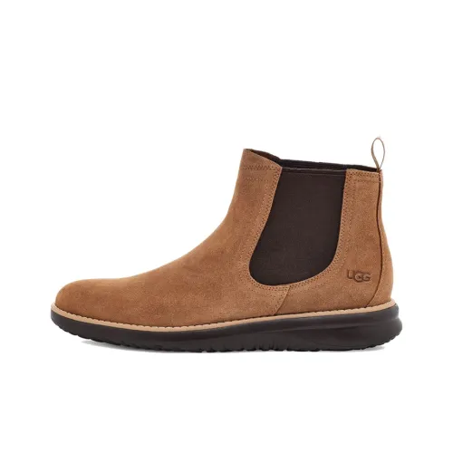 UGG UNION Челси Погода Ankle Длина Челси Мужской Каштановый