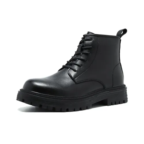 Lady's House Короткий Мартин Ботин Мужской Черный