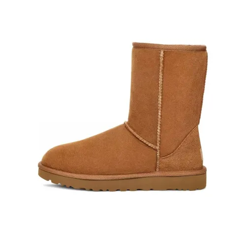 UGG CLASSIC SHORT Носки Crew Сноубутсы Женские Коричневый