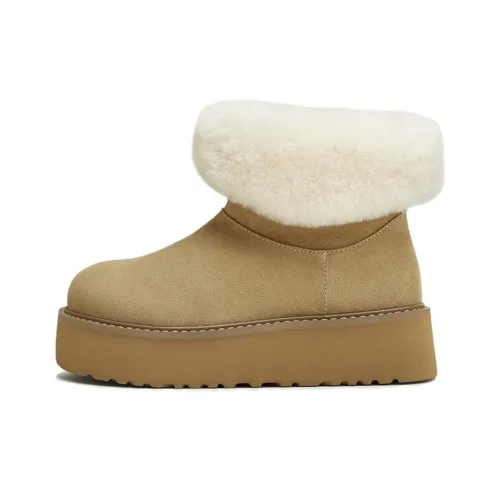 BASTO Хлопок Снег Короткий Снекерки Женские